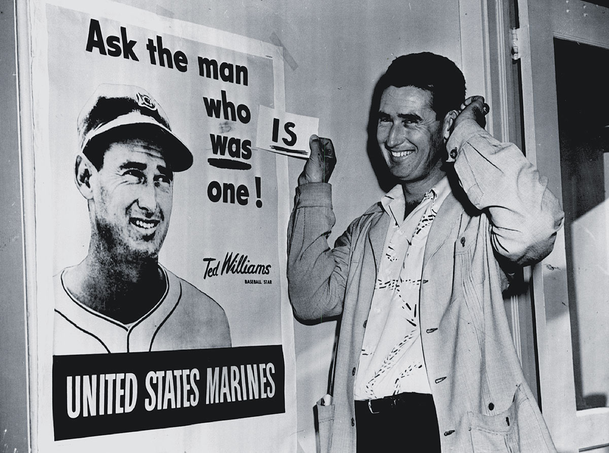 Remembering Ted Williams Capt, USMC – Station HYPO