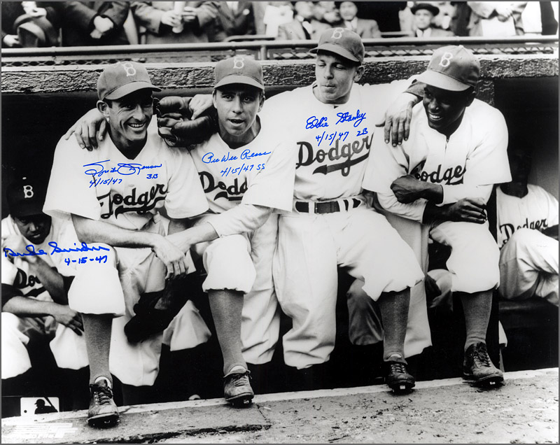 1947 Brooklyn Dodgers : r/Colorization