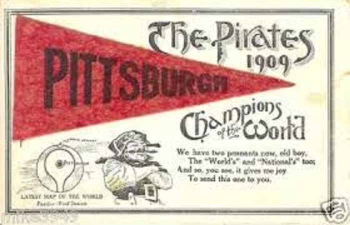 1909 World Series Commemorative Pin - Pirates vs. Tigers