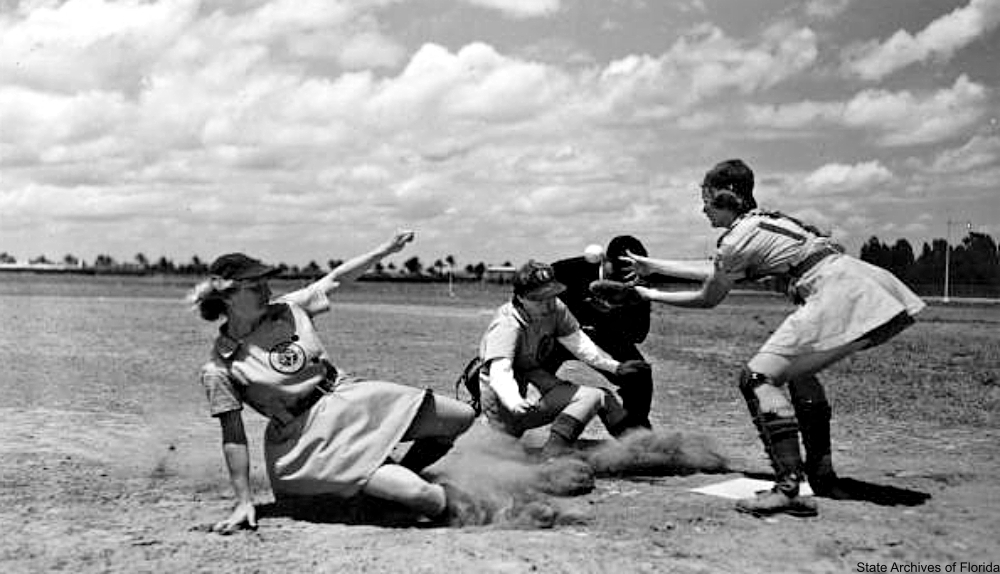 Photos: All-American Professional Girls Baseball League in 1945