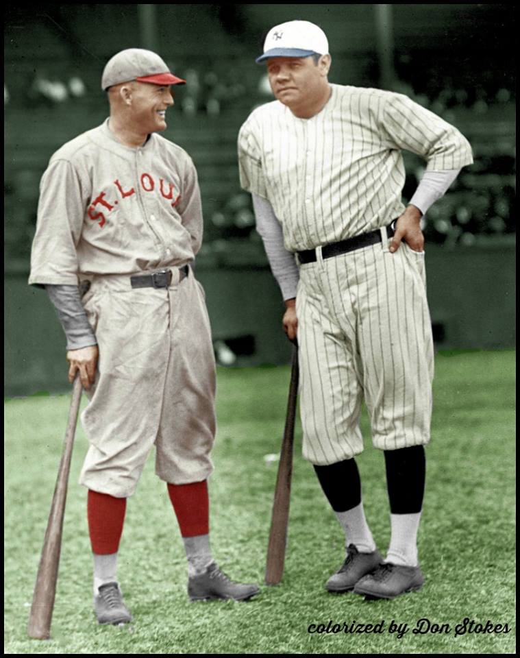 Babe Ruth 1919 Boston Red Sox 11 x 14 Colorized Print