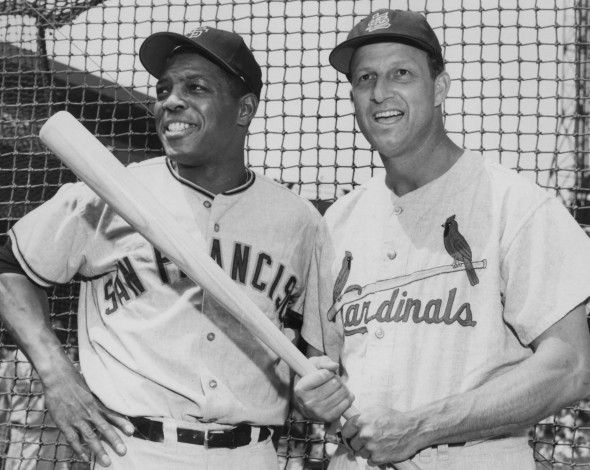 Old-Time Baseball Photos - The Day Stan Musial Became a Granddad