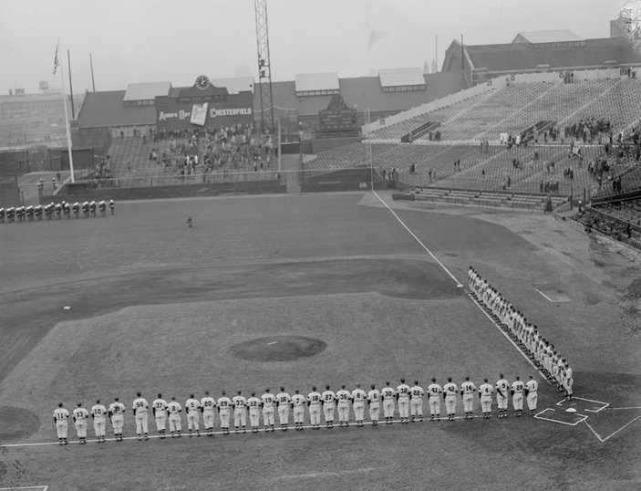 Opening Day, 1946: The Boston Braves Give New Meaning to “The Wearin' o'  the Green!”