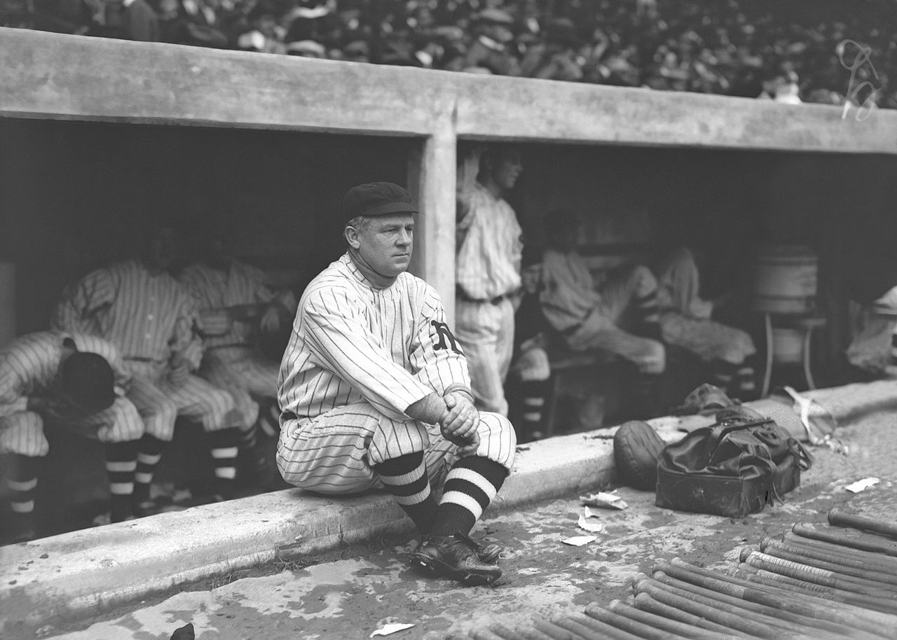 Baltimore Orioles manager John McGraw announces that he has signed a  Cherokee Indian - This Day In Baseball