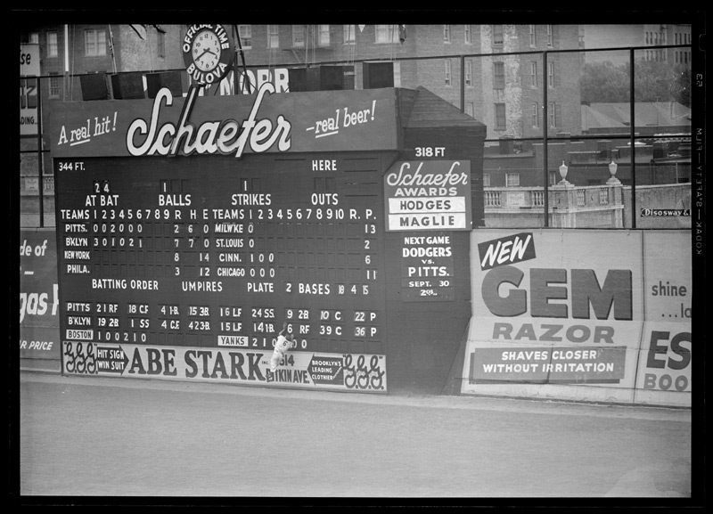 MLB 1950 Brooklyn Dodgers Team Picture at Ebbets Field 8 X 10 Photo Picture