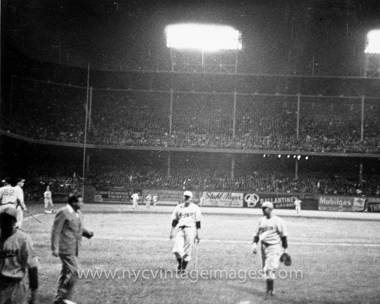 June 19, 1938 at Ebbets Field: Not sure how I feel about this