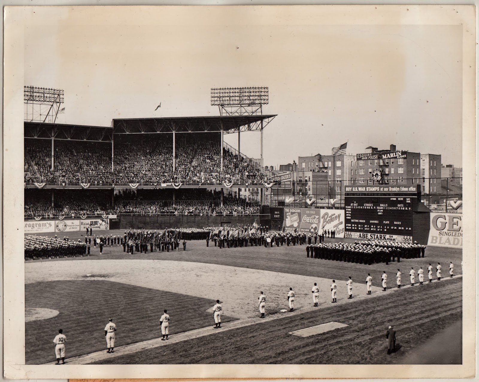 Last Game At Ebbets Field  Baseball History Comes Alive!