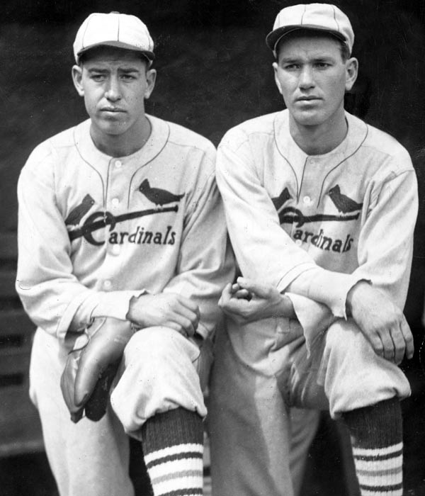 At Braves Field future Hall of Famers Dizzy Dean face off Babe