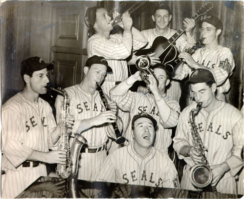 Lefty O'Doul's 1938 San Francisco Seals uniform  Sports memorabilia,  Sports advertising, Baseball