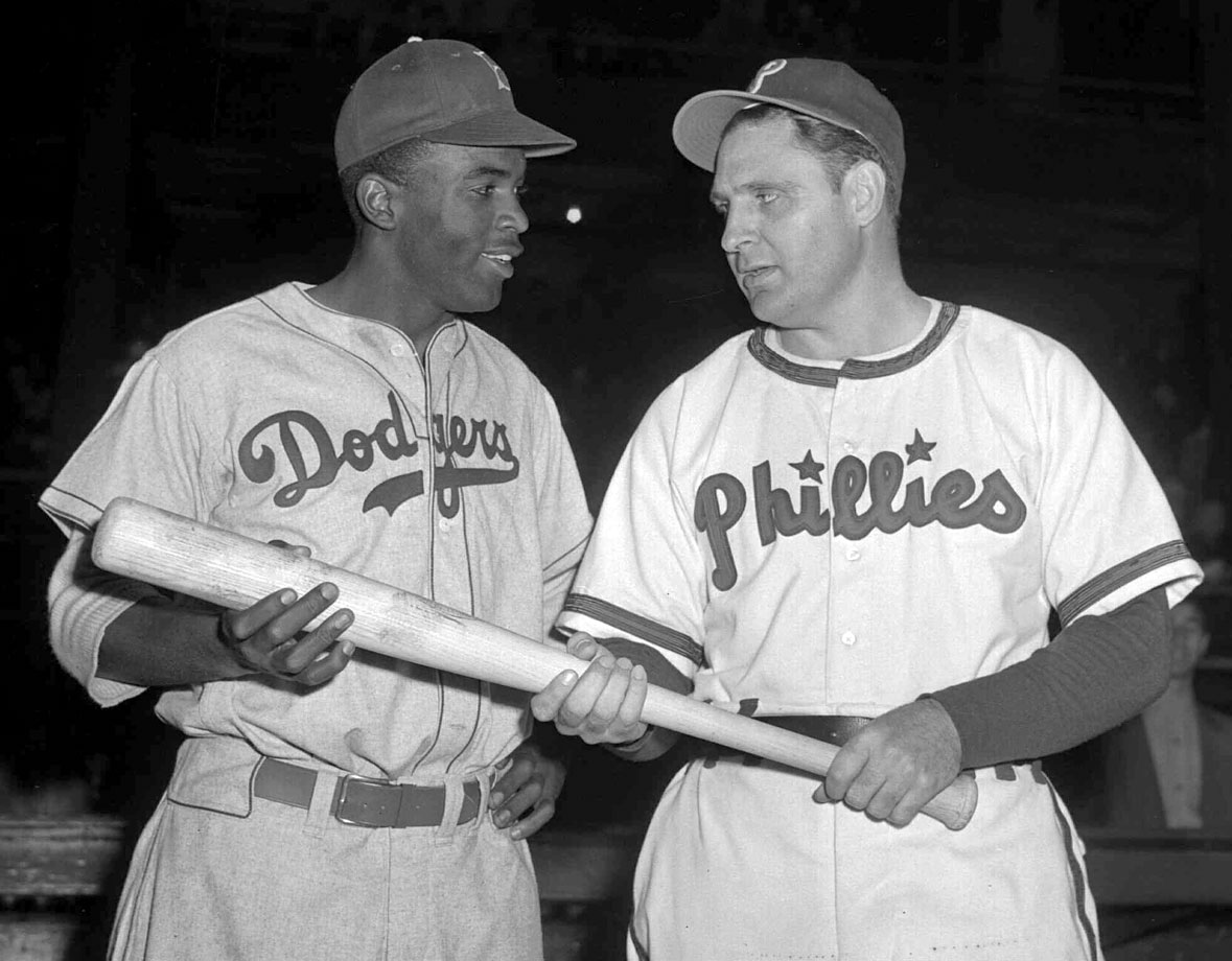 Jackie Robinson and Branch Rickey