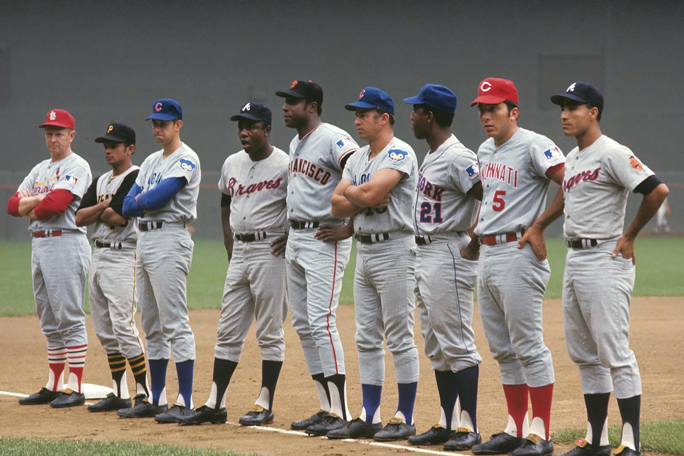 The Three Alou Brothers Make History: All Three In The Same Outfield!