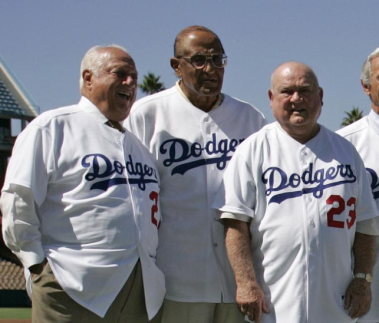 1954 Don Zimmer Game Worn Brooklyn Dodgers Rookie Jersey.