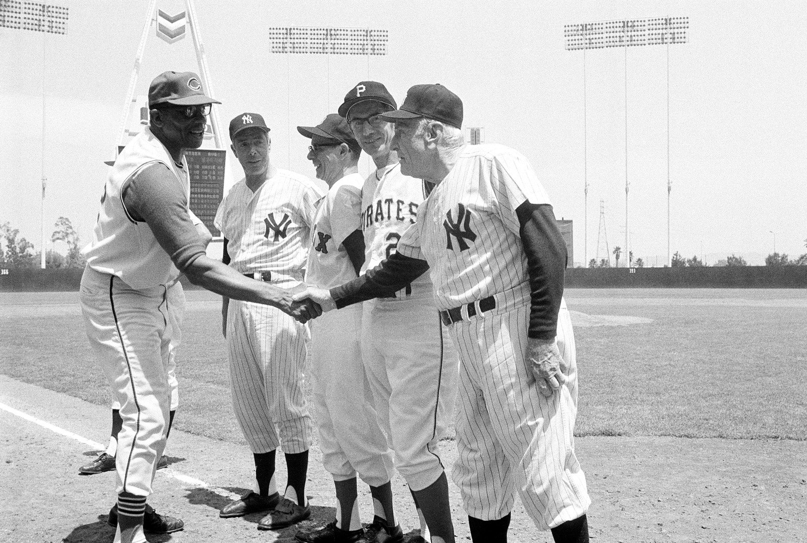 Vintage photograph of baseball player Luke Easter who played with