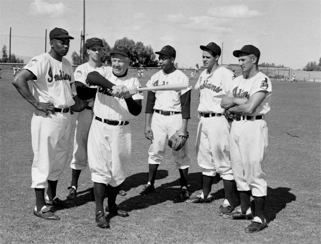 Vintage photograph of baseball player Luke Easter who played with