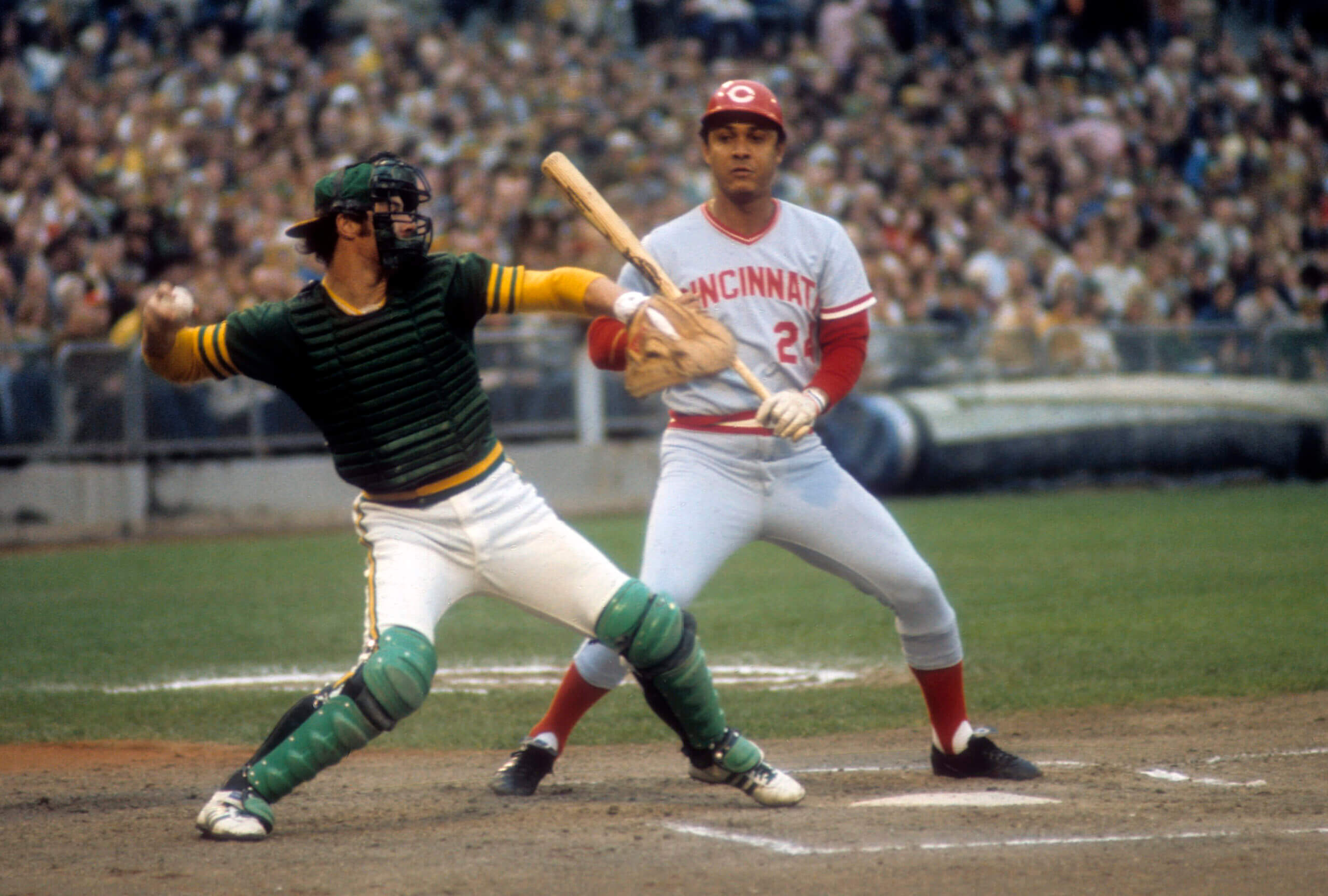 1972 World Series A's at Reds Game 2 