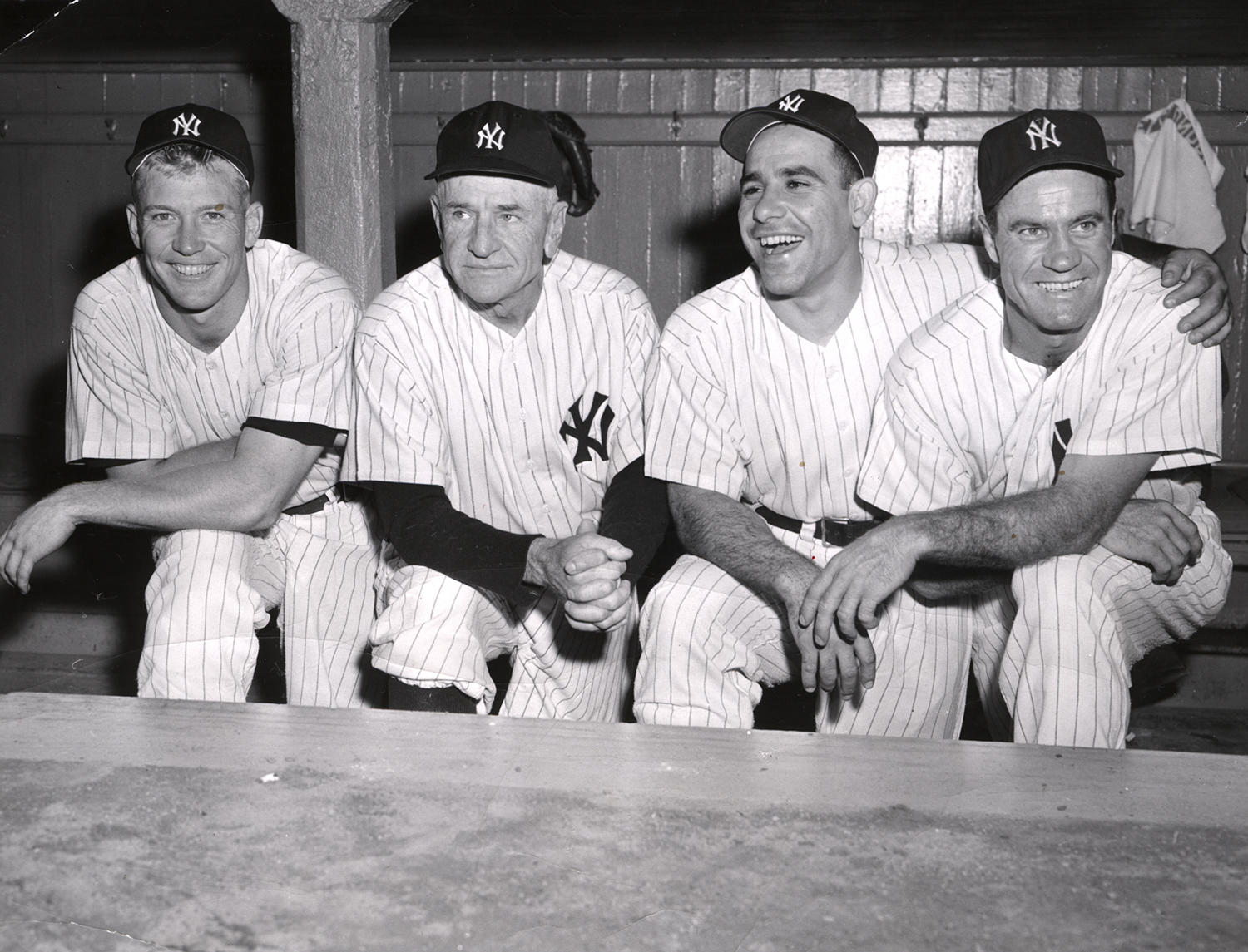 Mickey Mantle, Yogi Berra & Whitey Ford Signed OAL Baseball with