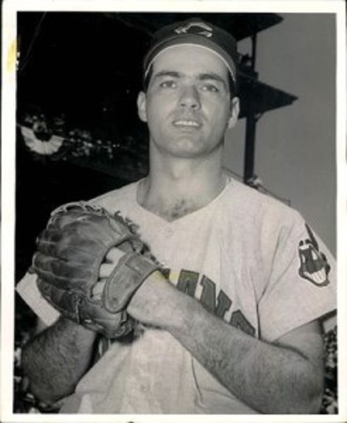 1956 at New York's Yankee Stadium: Cleveland Indian outfielder, Rocky  Colavito.