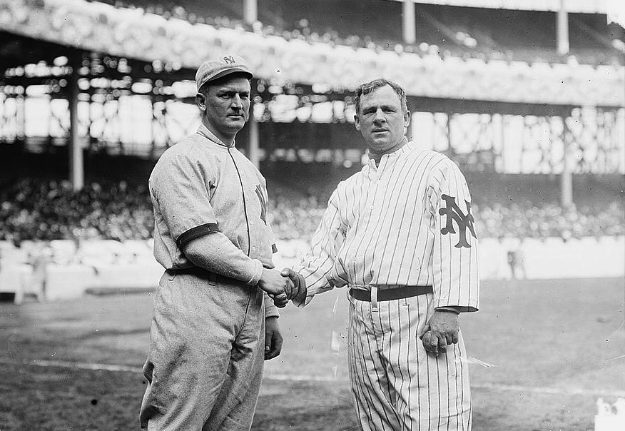 MANAGER JOHN MCGRAW, 1902 New York Giants (colorized)