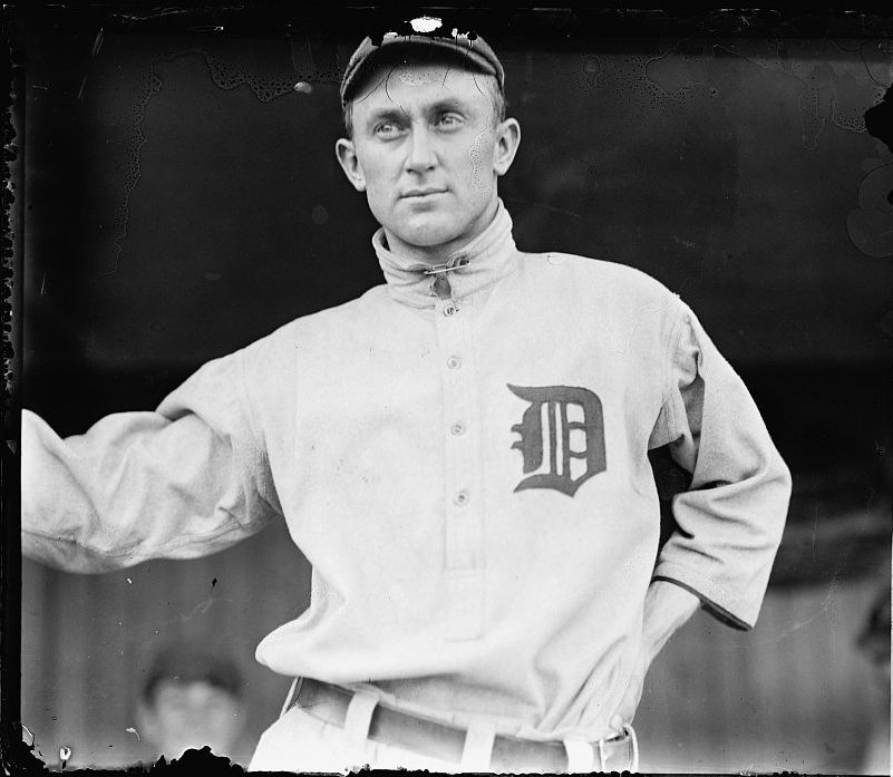 Ty Cobb and Shoeless Joe Jackson, 1913. - Baseball In Pics