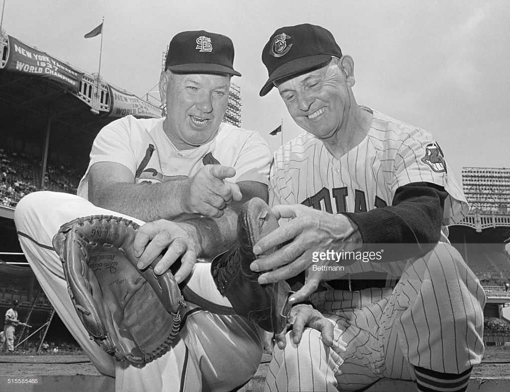 Baseball Player Al Simmons Playing Air by Bettmann