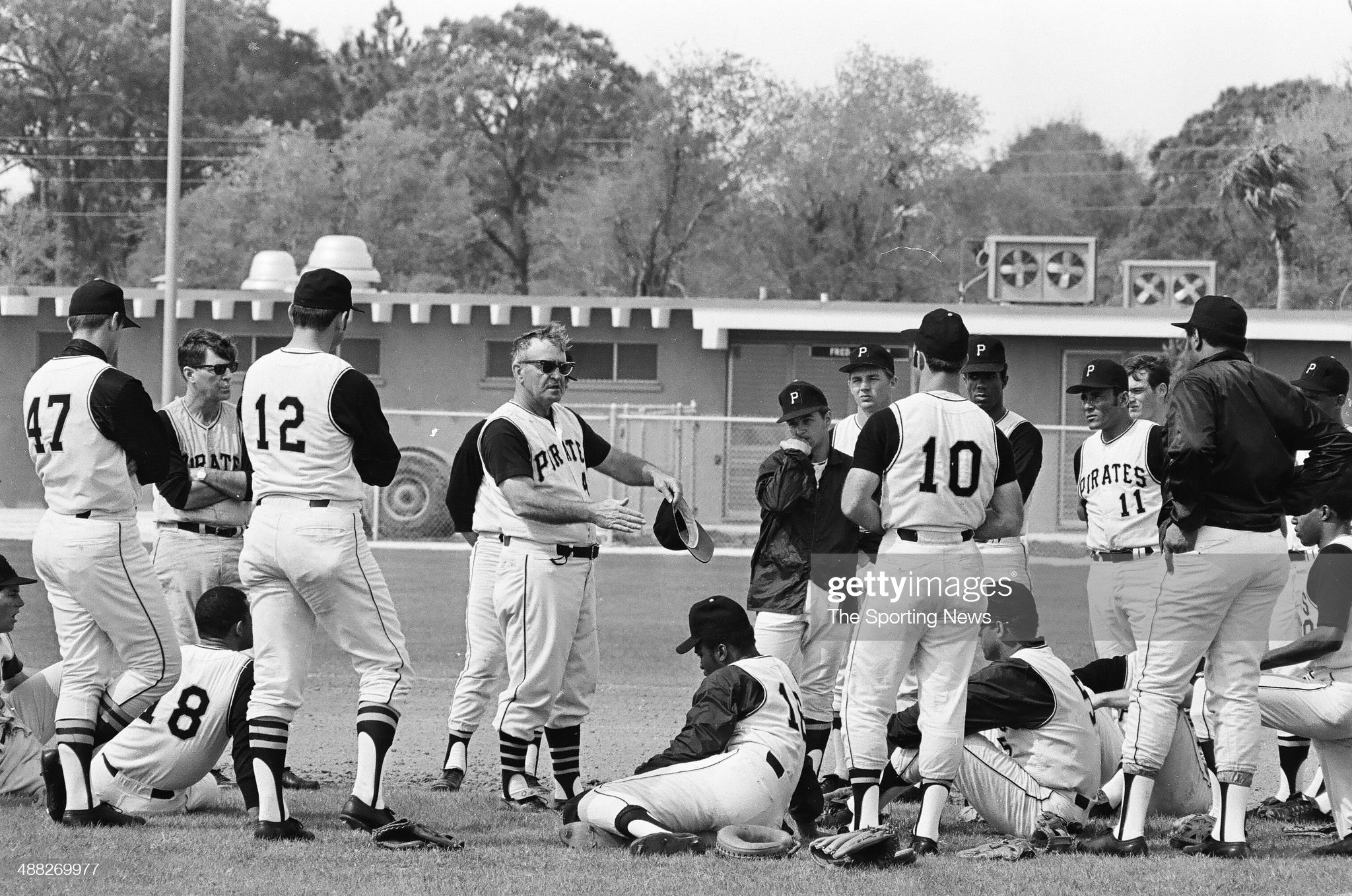 1951 Press Photo New Orleans Pelicans Baseball Team Danny Murtaugh