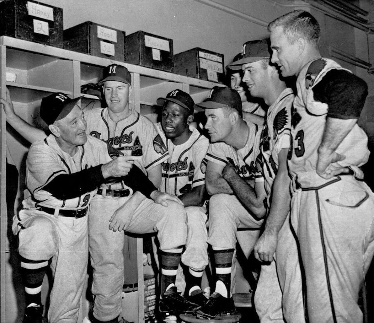 Sold at Auction: 1954 Gene Conley Milwaukee Braves professional model home  uniform with related professional model hat.