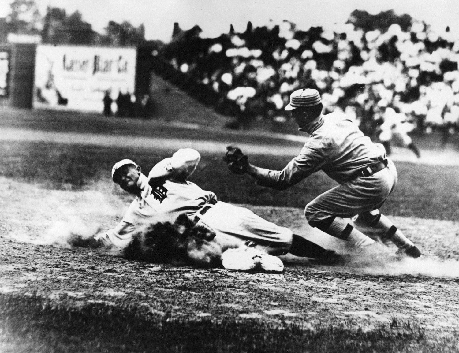 Ty Cobb Re-signs with the Tigers for $4,000!