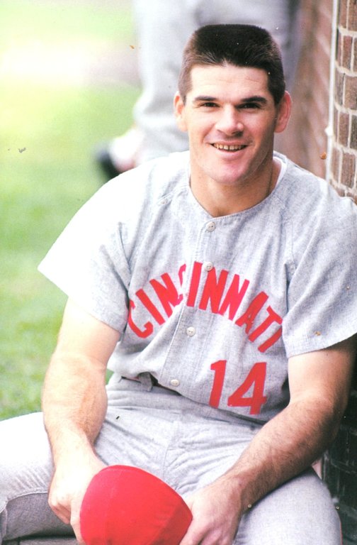 Pete Rose of Cincinnati Reds during spring training, April 1964