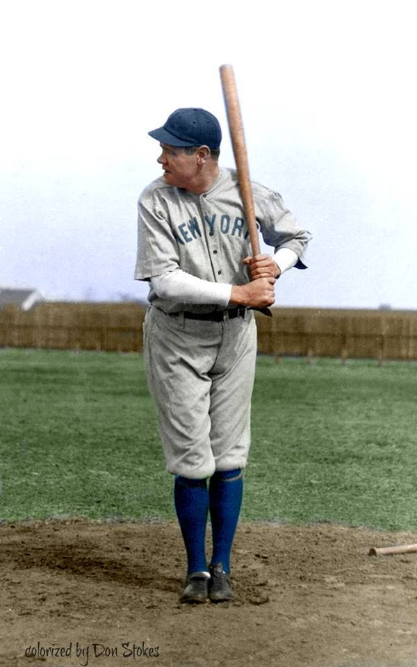 Ruth color by Carl  Babe ruth, Baseball history, Baseball players