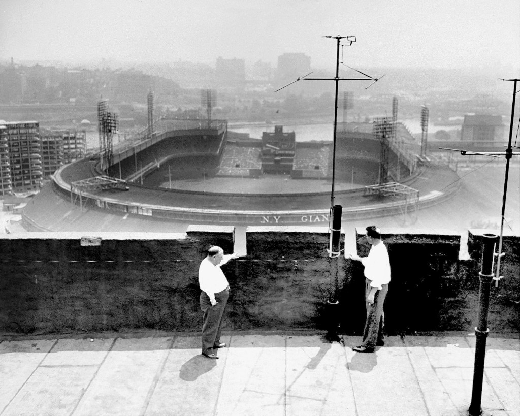 Polo Grounds, Manhattan, NY, July 4, 1950 – Baseball fan shot and killed at baseball game by stray bullet and game went on