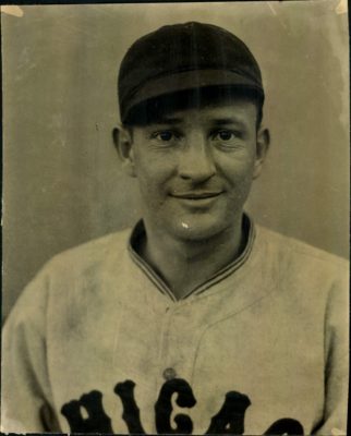 Cub first baseman Cliff Heathcote later played on the 1929 Cub pennant winner along with Gabby Hartnett.