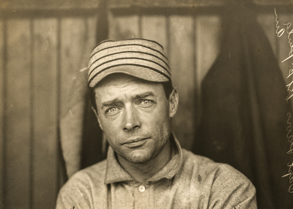 Shibe Park, Philadelphia, May 29, 1915 – An aging Harry Davis spoils a shutout bid of a young brash hurler by the name of Ruth