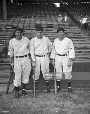 Heine Manush, Fred Schulte, Goose Goslin