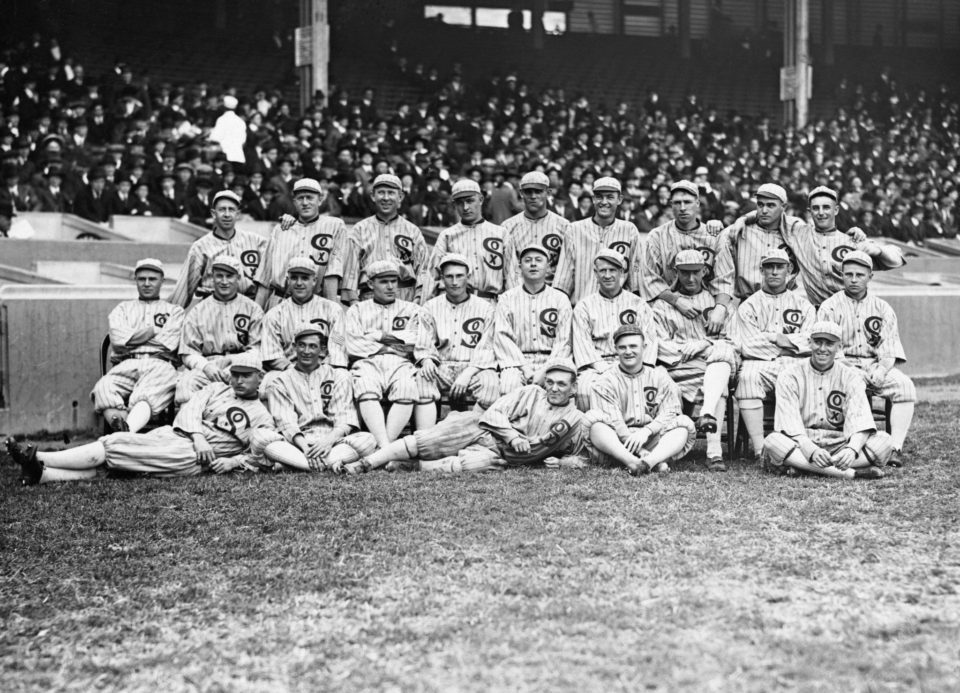 The Indians, White Sox and even the announcers traveled back in time and  wore 1917 throwbacks