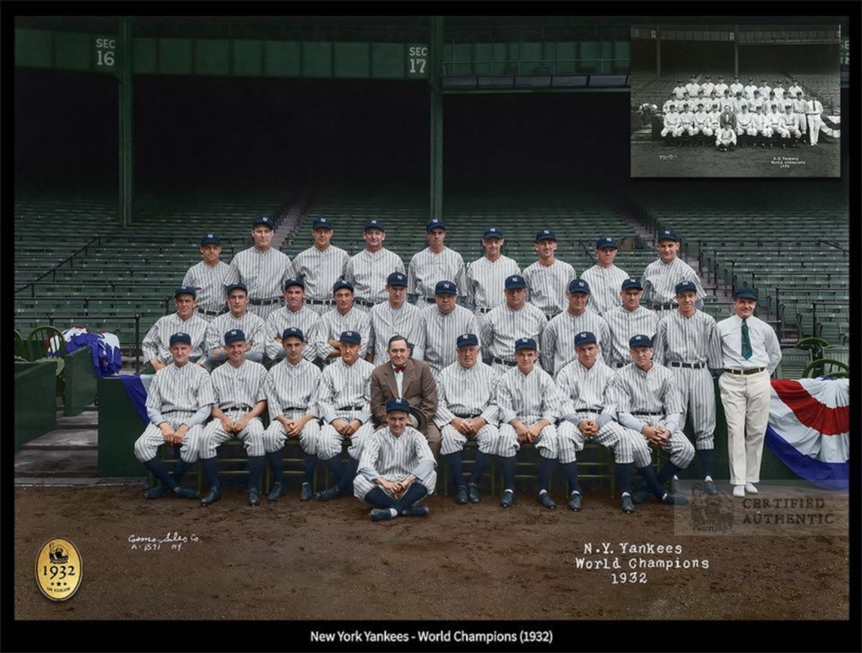 1932 New York Yankees | Baseball History Alive!