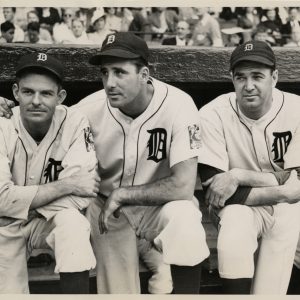 Bobo with Hank Greenberg