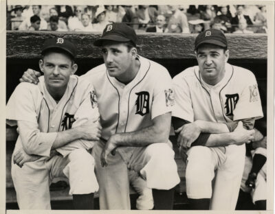 Bobo with Hank Greenberg